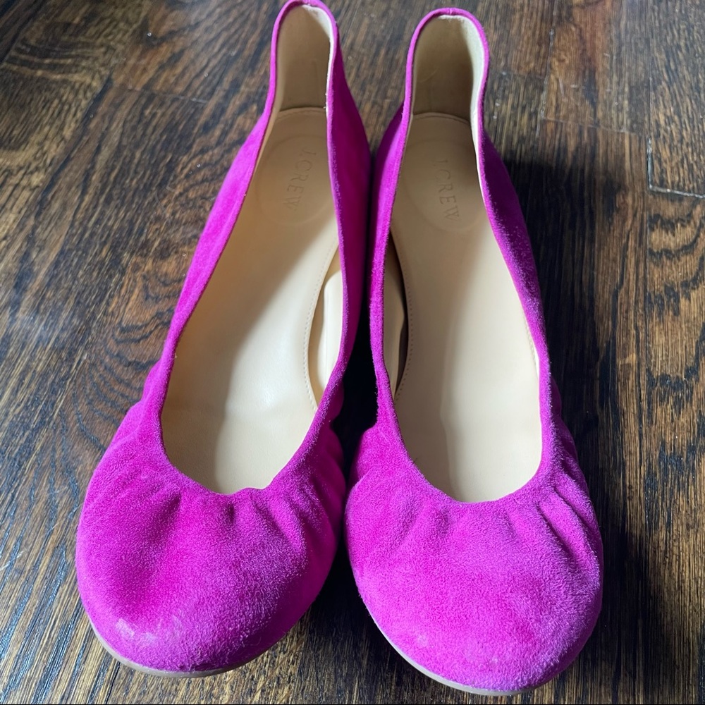 J.Crew Cece Ballet Flat - Suede 10